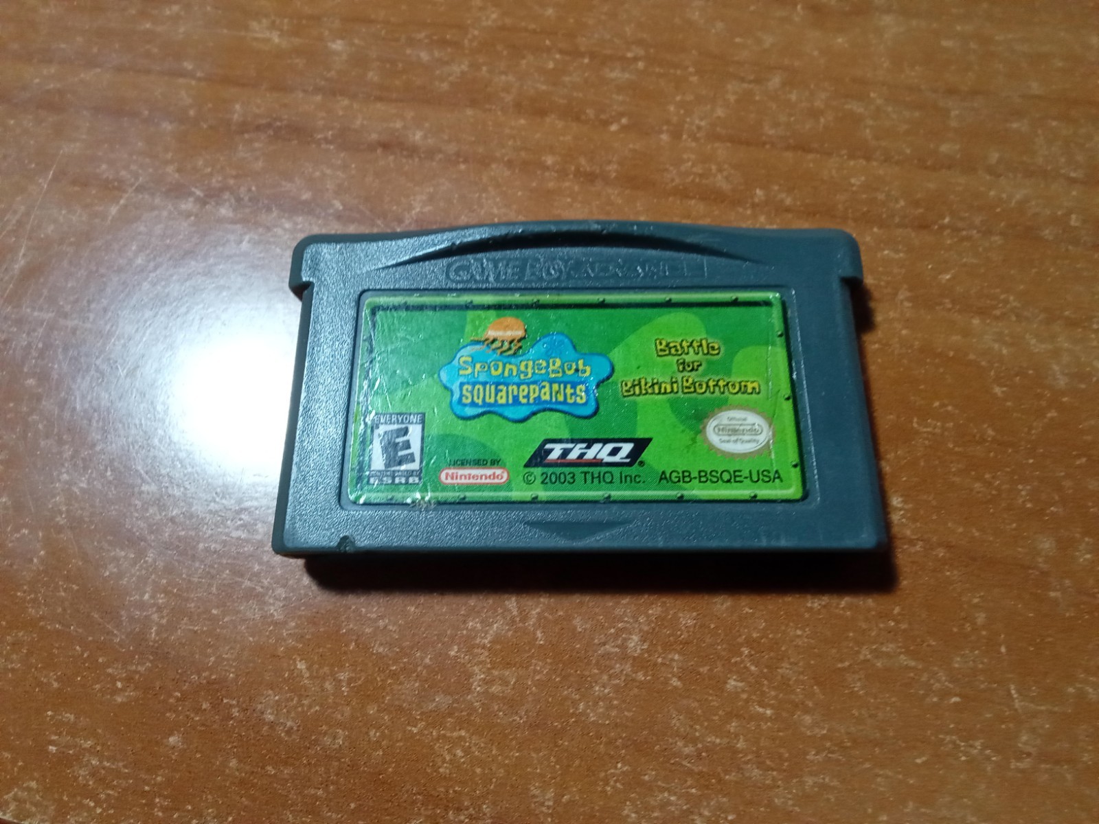 SpongeBob SquarePants: Battle for Bikini Bottom (Game Boy Advance GBA) *TESTED*