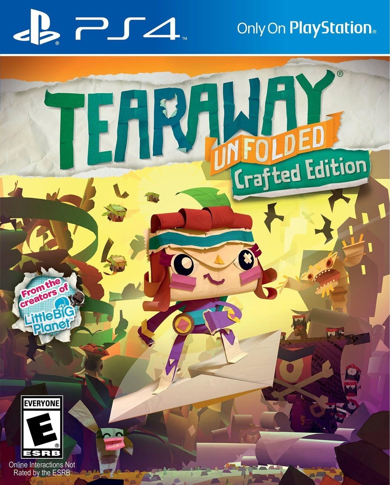 Refurbished Tearaway Unfolded PS4 PlayStation 4 Complete – Excellent Cond