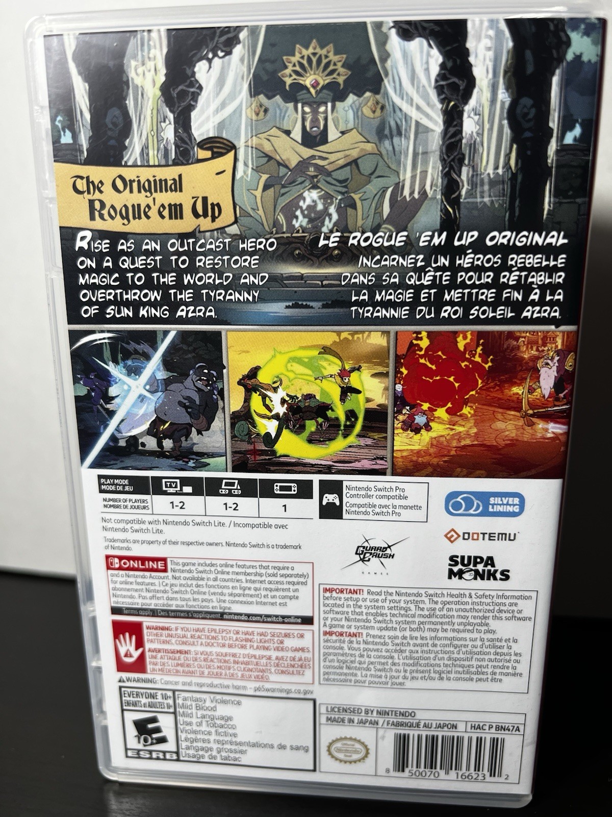 Absolum (Nintendo Switch) w/ Case & Soundtrack