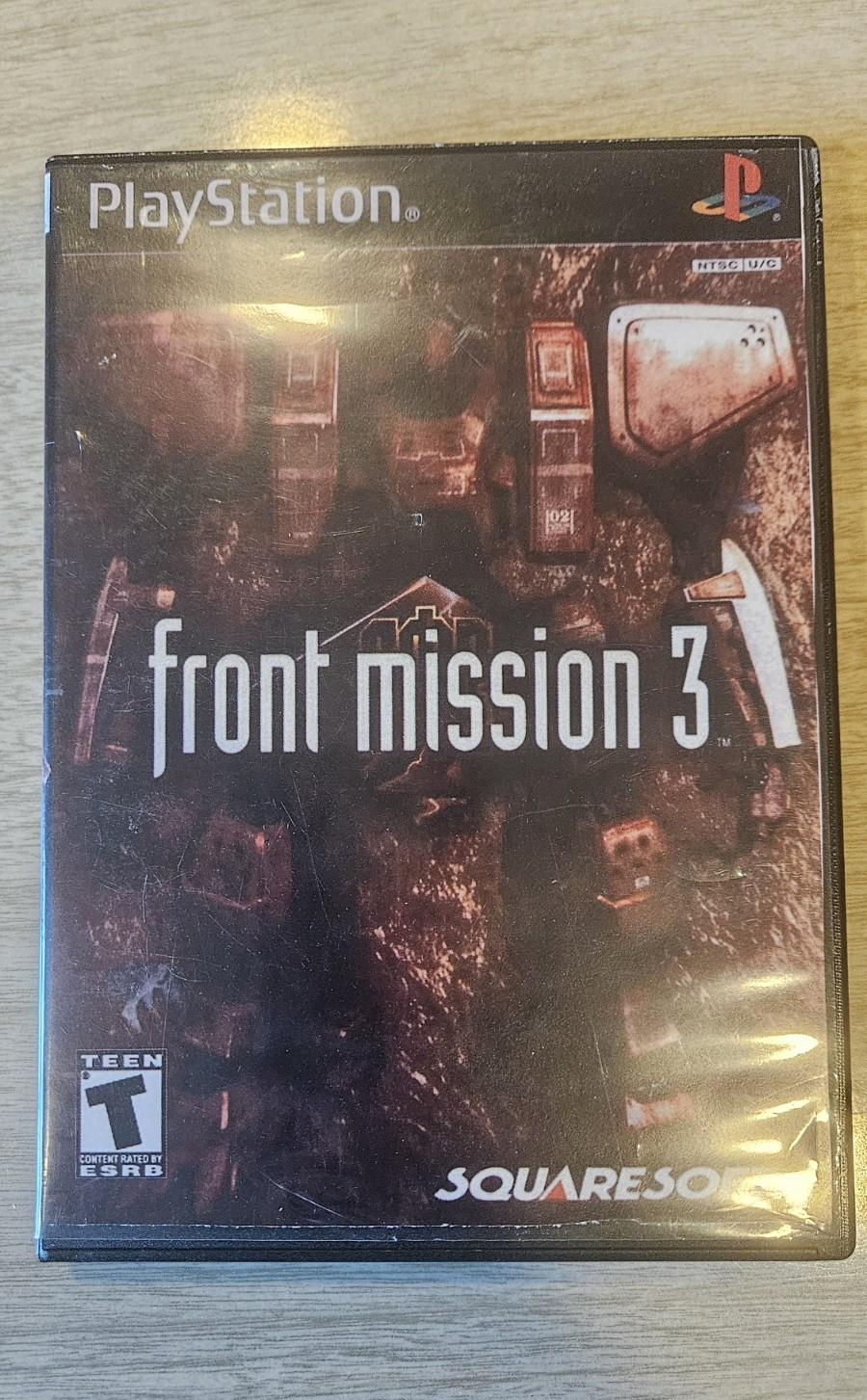 Square Soft Front Mission 3 PS1 Tactical RPG T NTSC-U/C Front Mission Series
