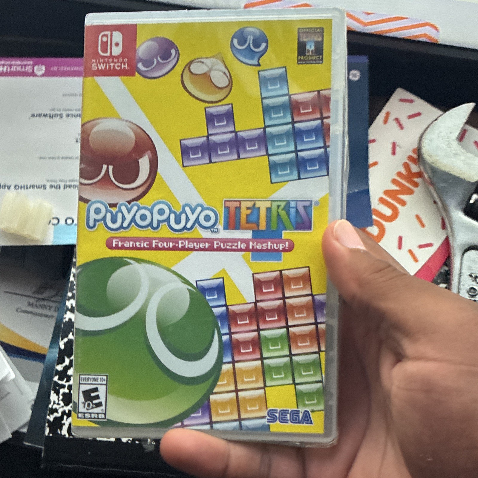 SEGA Puyo Puyo Tetris Nintendo Switch Multiplayer Online Playability Puzzle Game