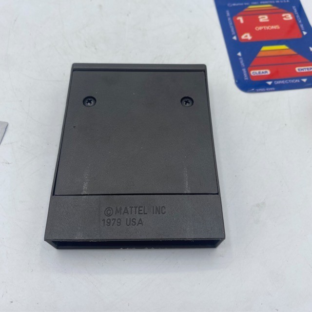 Intellivision Triple Action With 2 Overlays And Manual