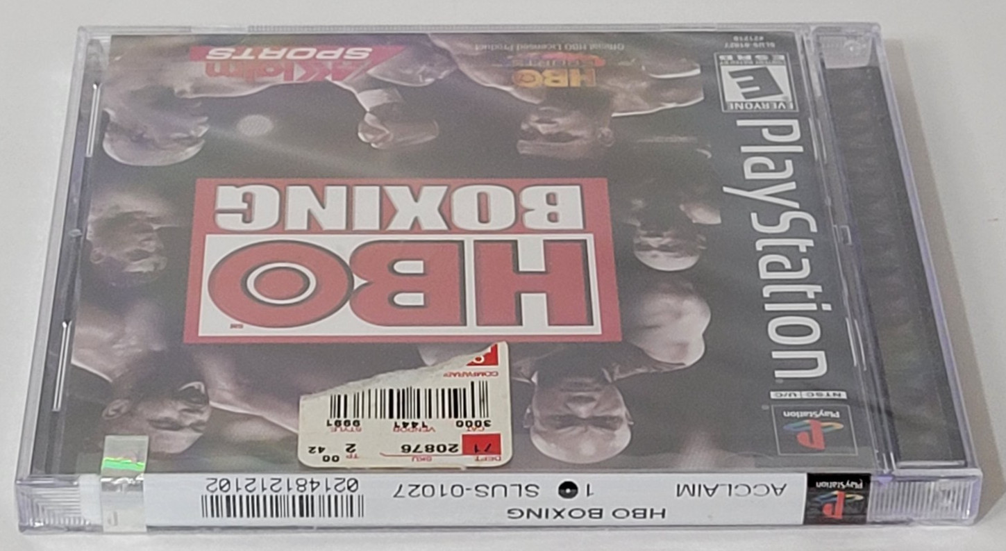 HBO Boxing PlayStation PS1 SEALED NEW Sony Play Station VTG 2000 Acclaim Sports