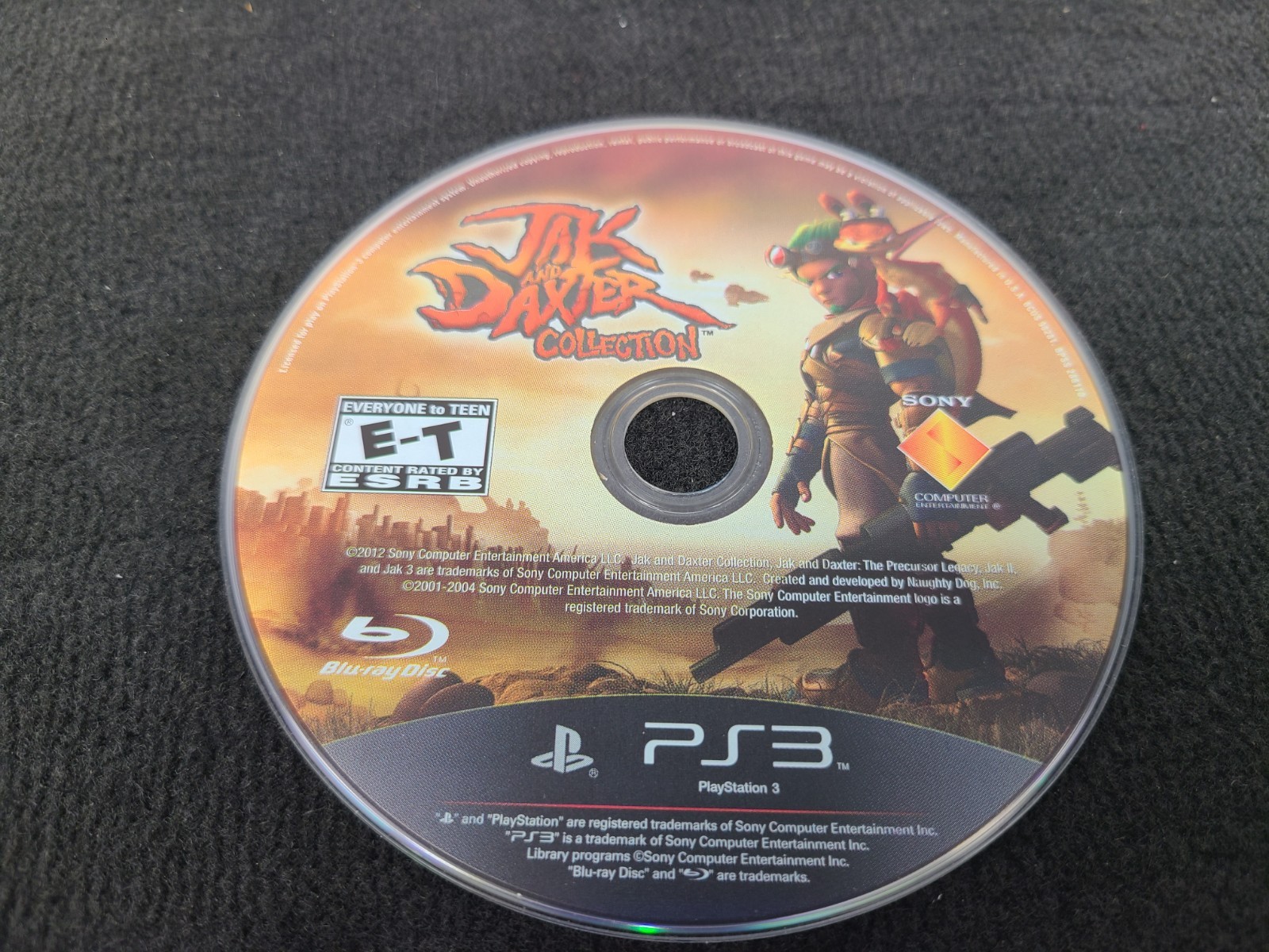 Jak and Daxter Collection PS3 Disc Only 2012 (TESTED)