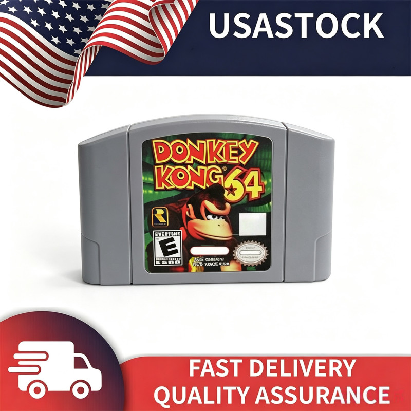 Donkey Kong Games For Nintendo 64 Console US Version