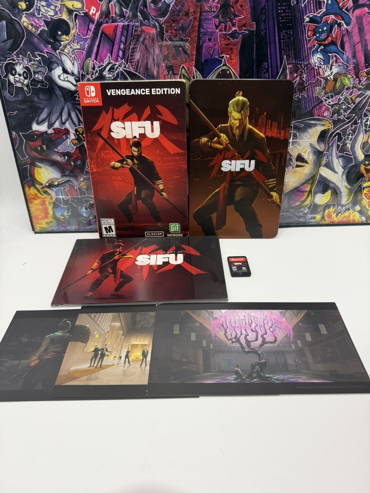 Sifu – Vengeance Edition Nintendo Switch Game w/Steel Book Case CIB TESTED