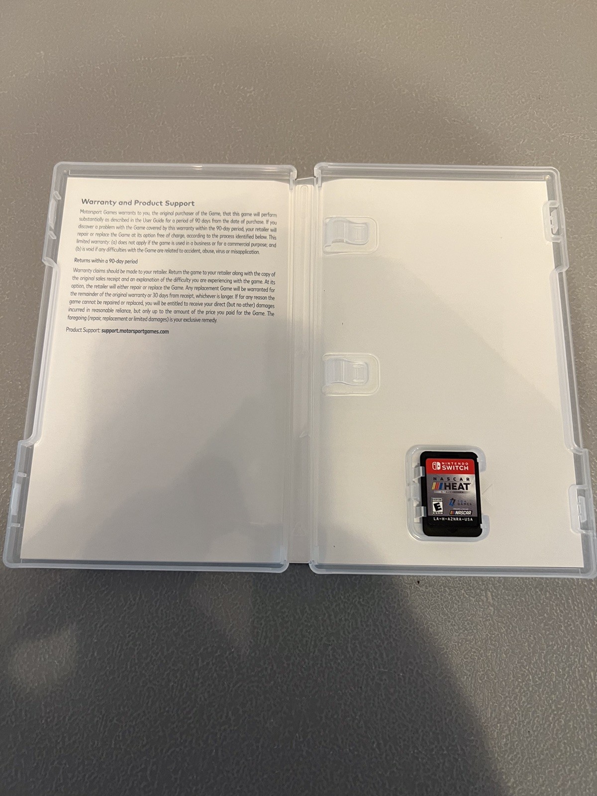 NASCAR Heat Ultimate Edition+ Nintendo Switch Racing Game E NTSC-U/C with case!!