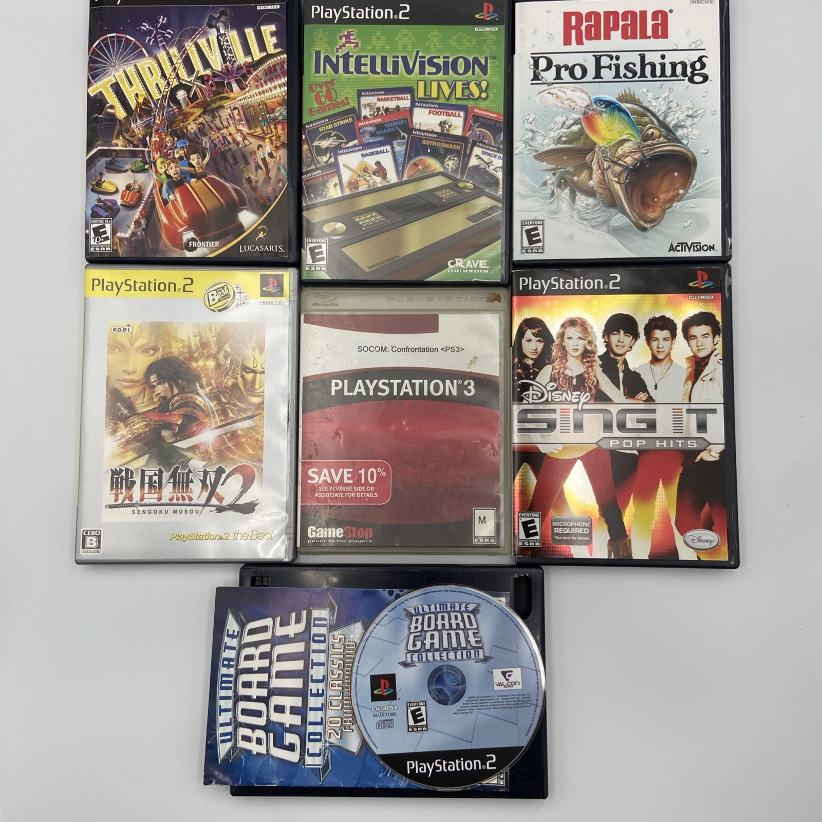 Misc. PS2 Games Lot Of 7 – Untested