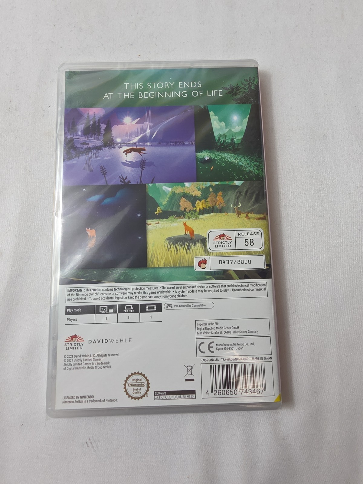 The First Tree Strictly Limited Nintendo Switch