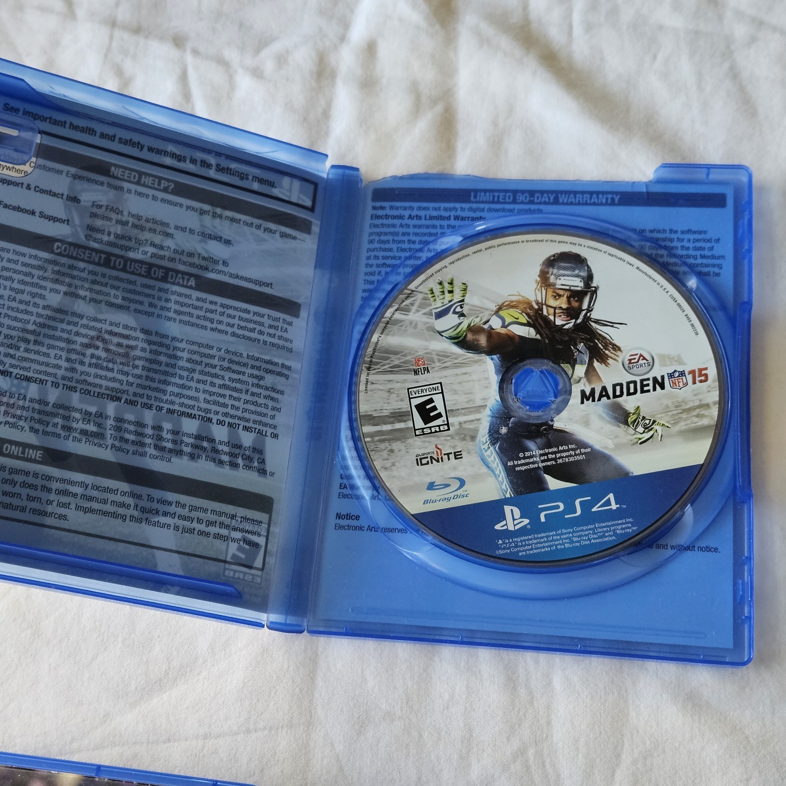 PS4 LOT of 5 Madden NFL 15 18 19 20 21 Football Game Sony PlayStation 4 CIB