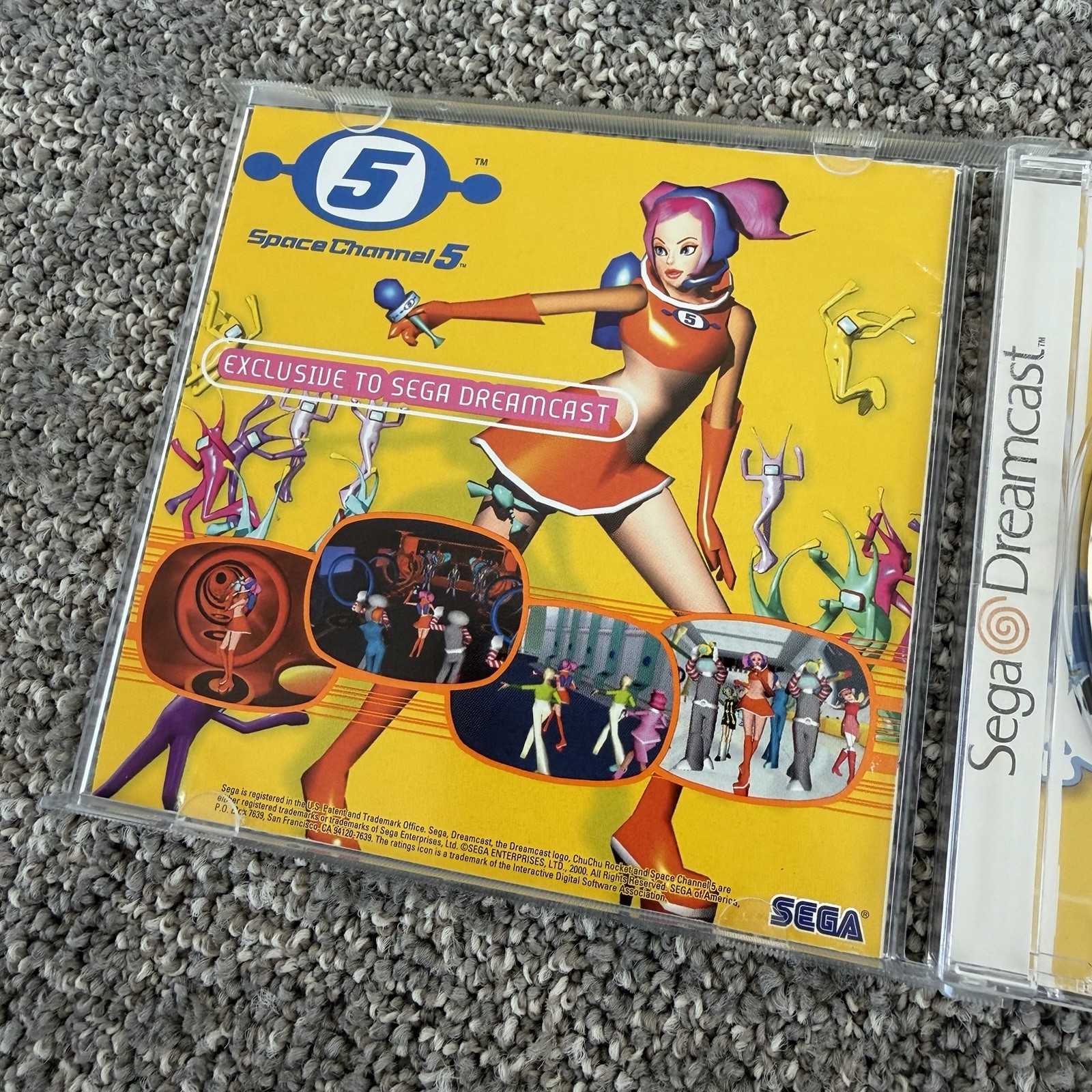 SEGA ChuChu Rocket! (Sega Dreamcast) NTSC-U/C E – CIB Complete W/ Manual Tested