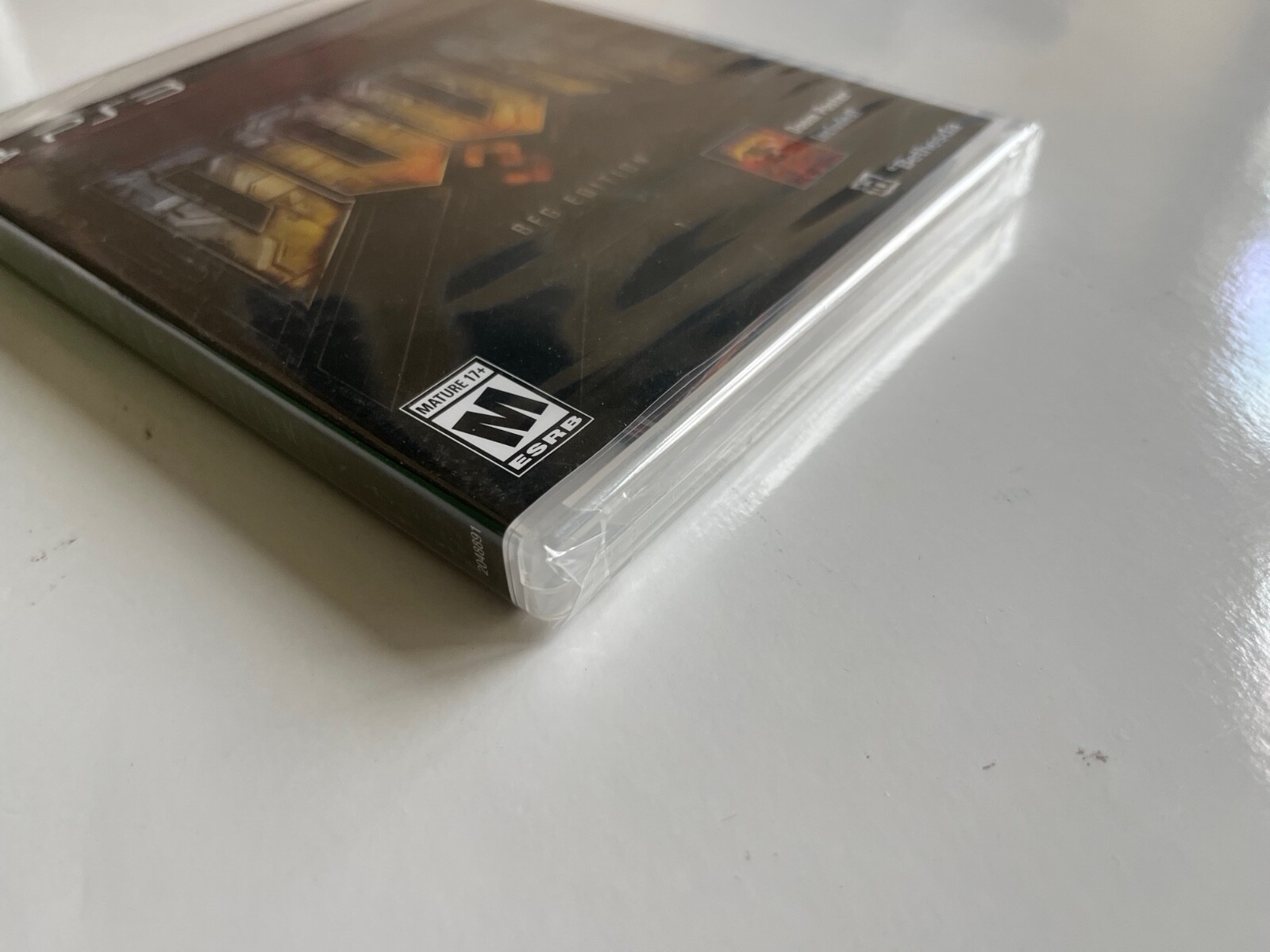 Doom 3 BFG Edition (Sony PlayStation 3, 2012) New Factory Sealed with Poster OOP