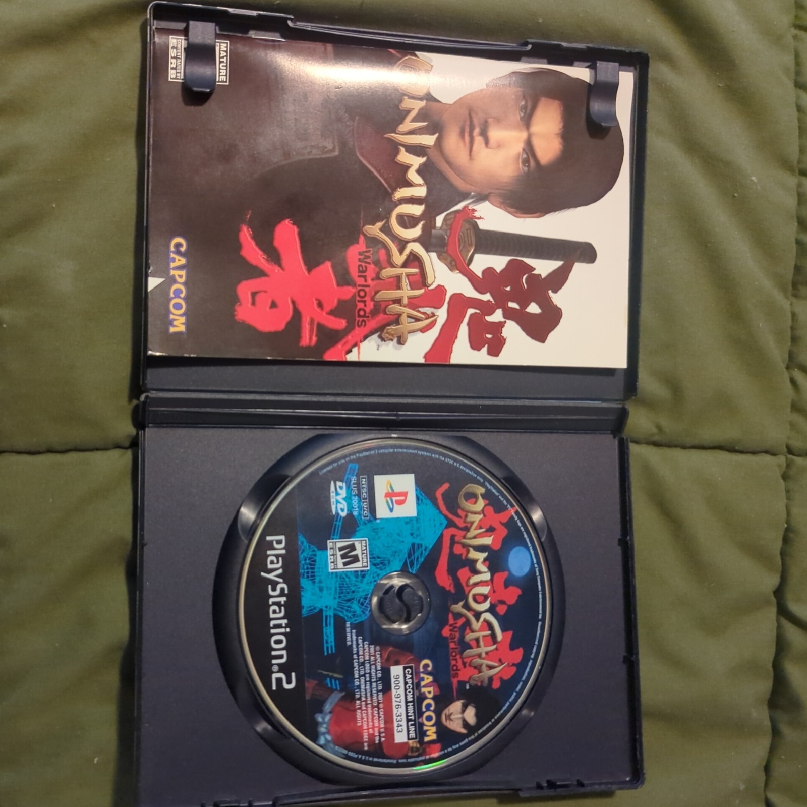 Onimusha Warlords PlayStation 2 – CIB – Black Label