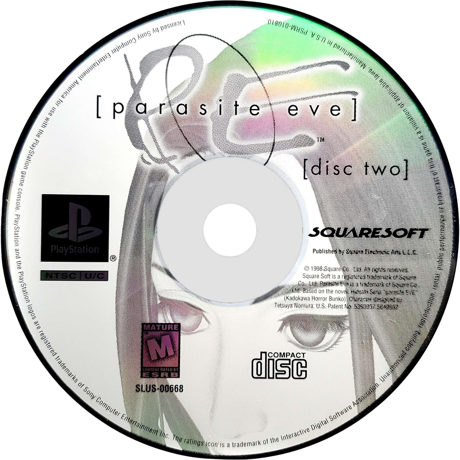 (Missing Disc 1) Parasite Eve – Sony Playstation PS1 Tested