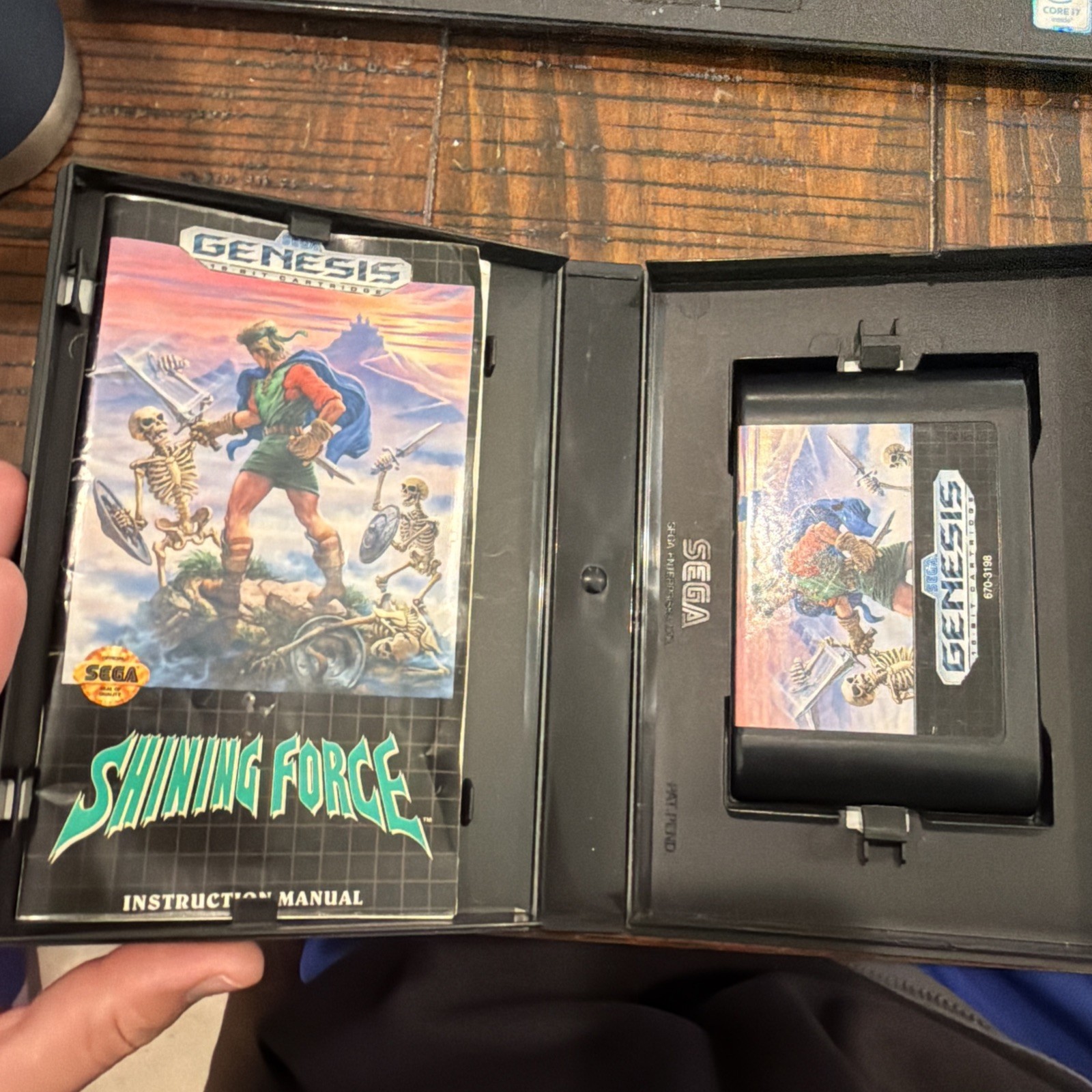 Shining Force Sega Genesis 1992 Complete in Box with Manual