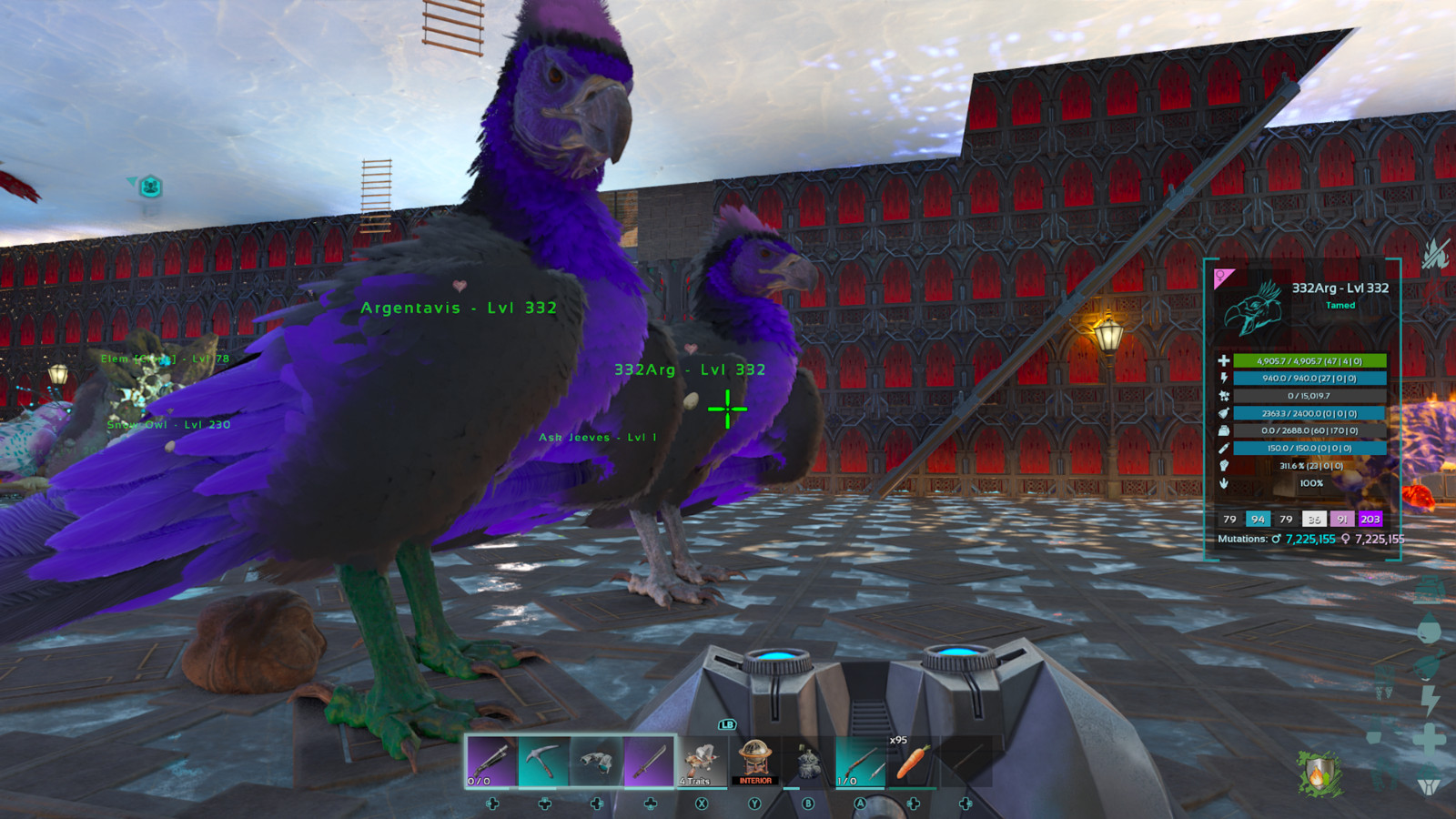 Ark Survival Ascended High Weight Argies Pairs/Fert Egg PC XBOX PS5-PvE