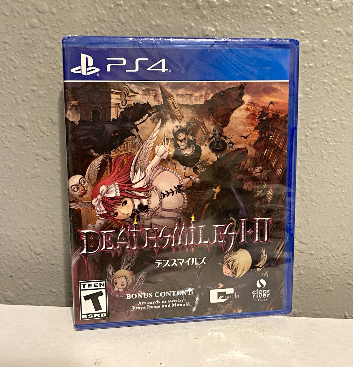 Clear River Games Deathsmiles I・II PS4 T Shooter Shoot ‘em up Multiplayer Manual