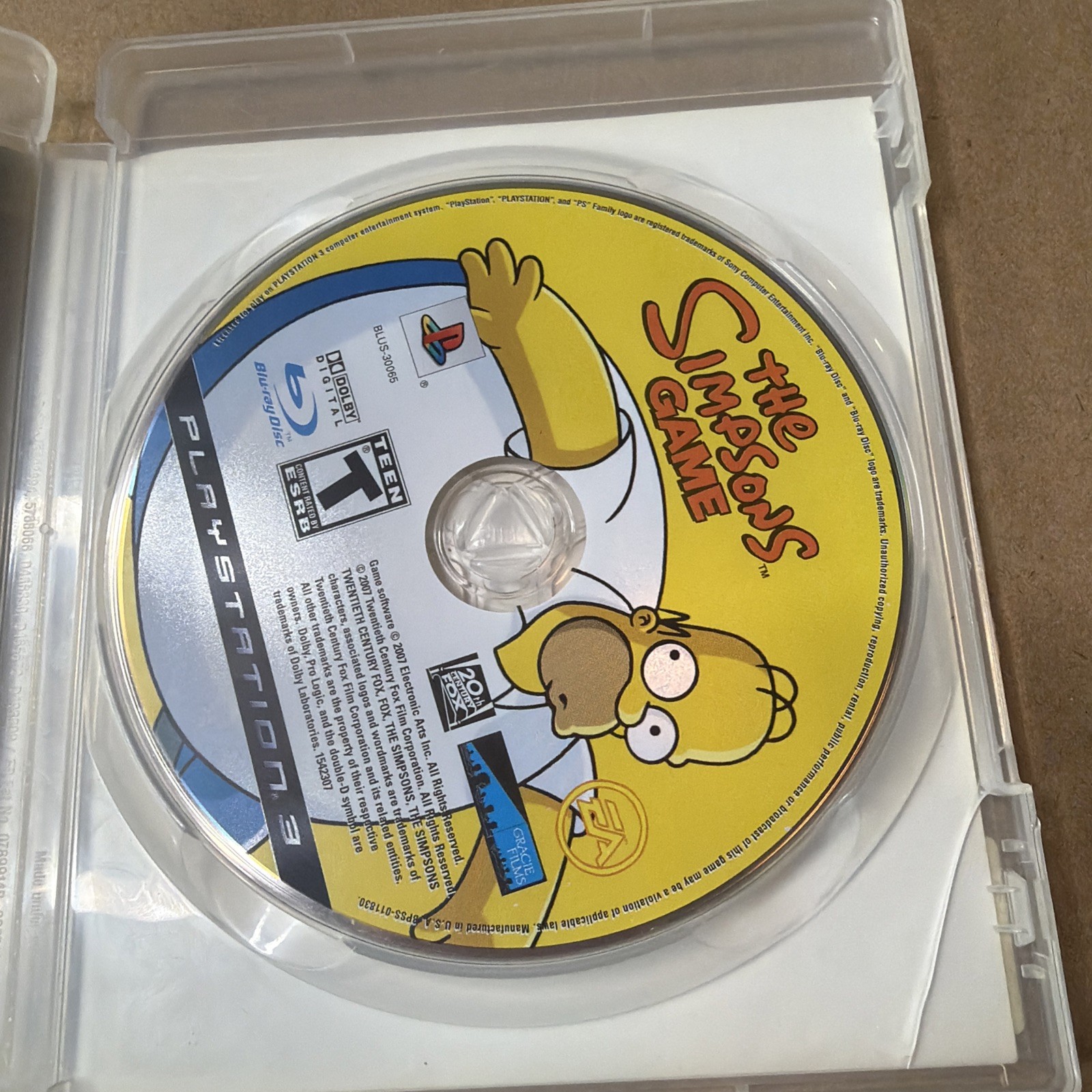 The Simpsons Game [PS3] [PlayStation 3 2007 Complete
