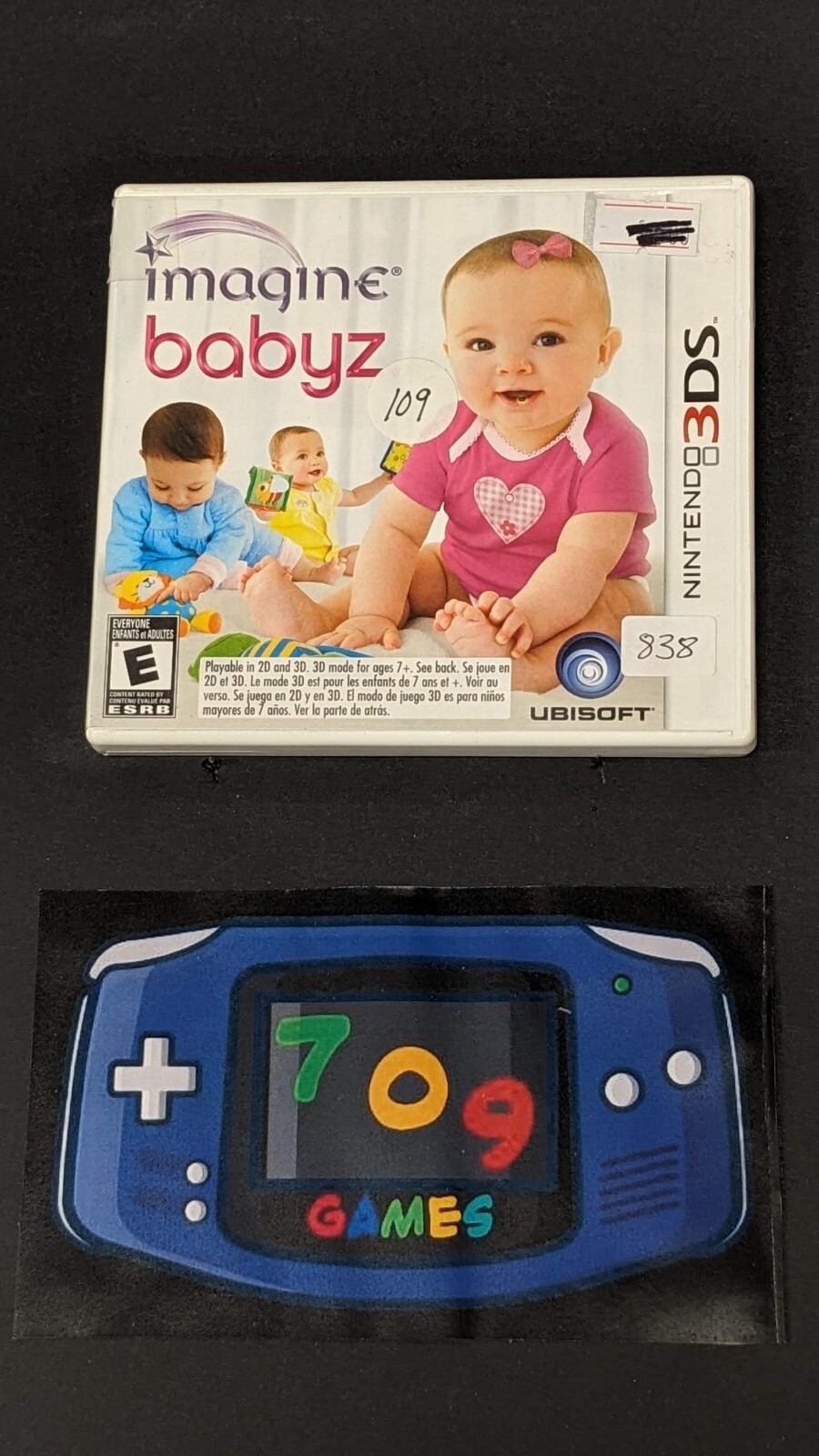 Imagine: Babyz 3D (Nintendo 3DS, 2012) DS