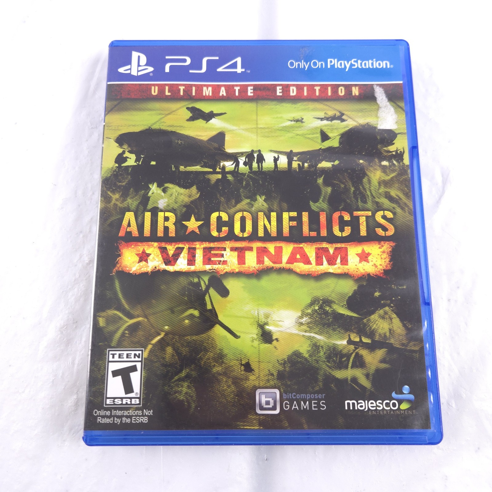 Air Conflicts: Vietnam Ultimate Edition (Sony PlayStation 4, 2014) Complete PS4