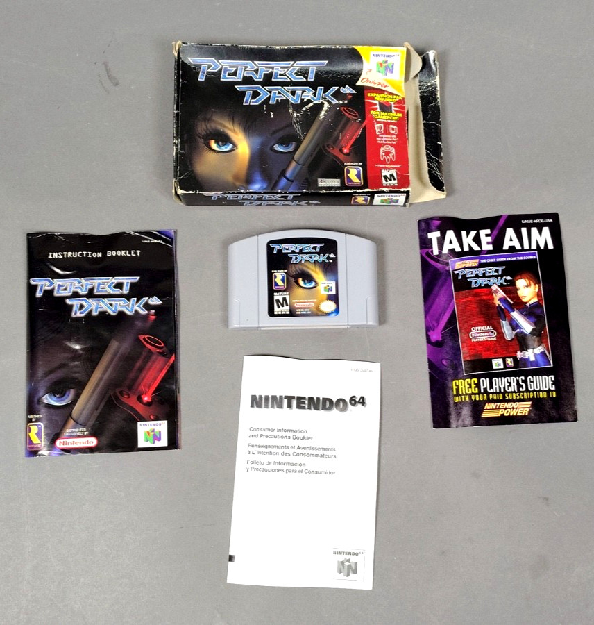 Perfect Dark Nintendo 64 (N64) 2000 CIB