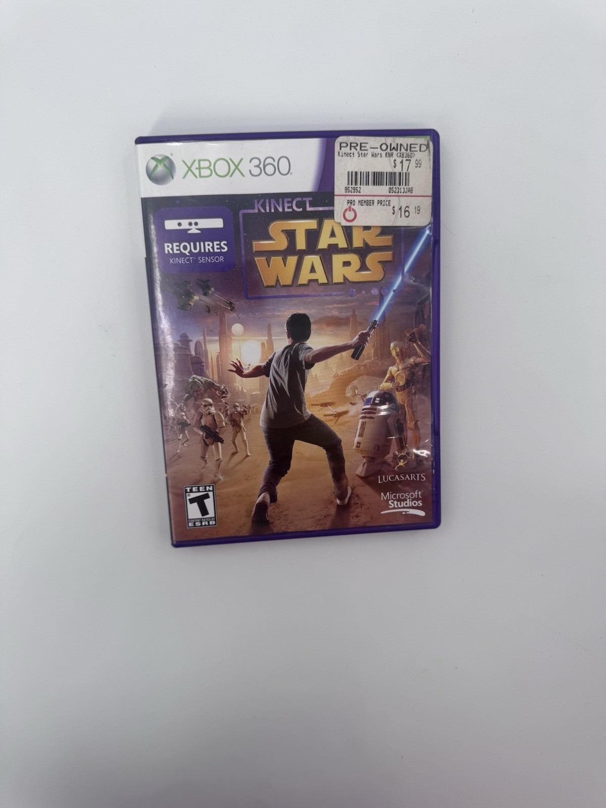 Kinect Star Wars – Microsoft Xbox 360 Kinect Required Tested Fast Shipping