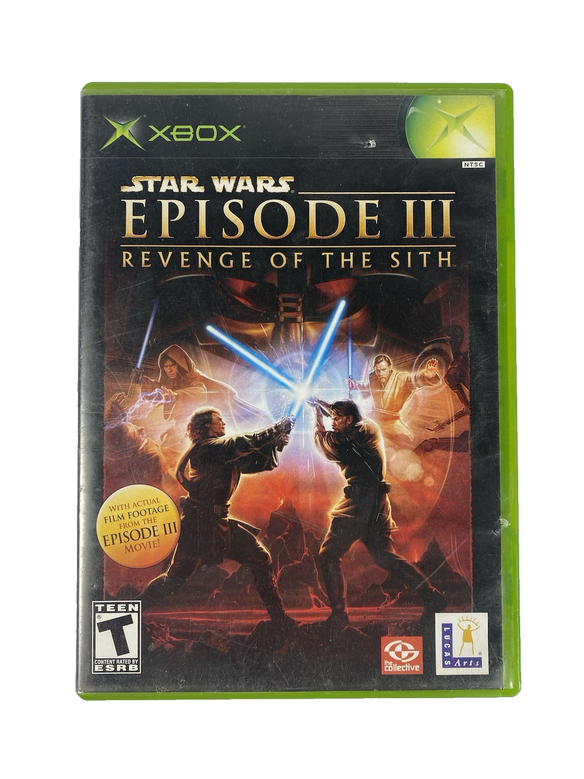 Star Wars: Episode III: Revenge of the Sith (Microsoft Xbox, 2005) Works Tested