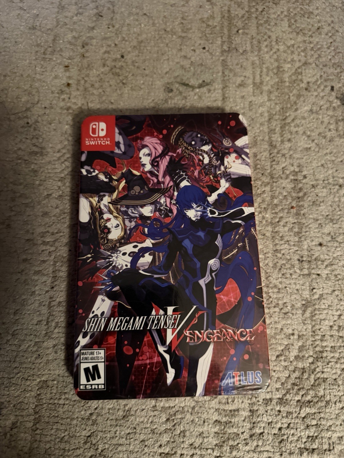 Shin Megami Tensei V: Vengeance Steelbook Edition Nintendo Switch Brand New Seal