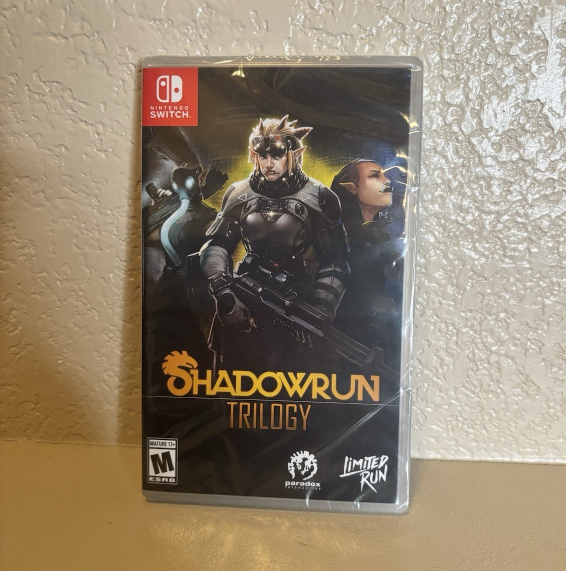 Limited Run Shadowrun Trilogy Nintendo Switch 2022 RPG Tactical Multiplayer