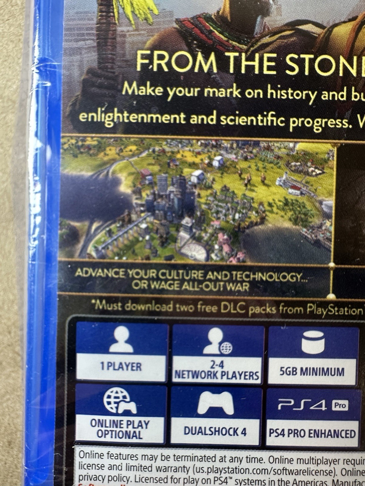 Sid Meiers Civilization Vi (Playstation 4) Brand New