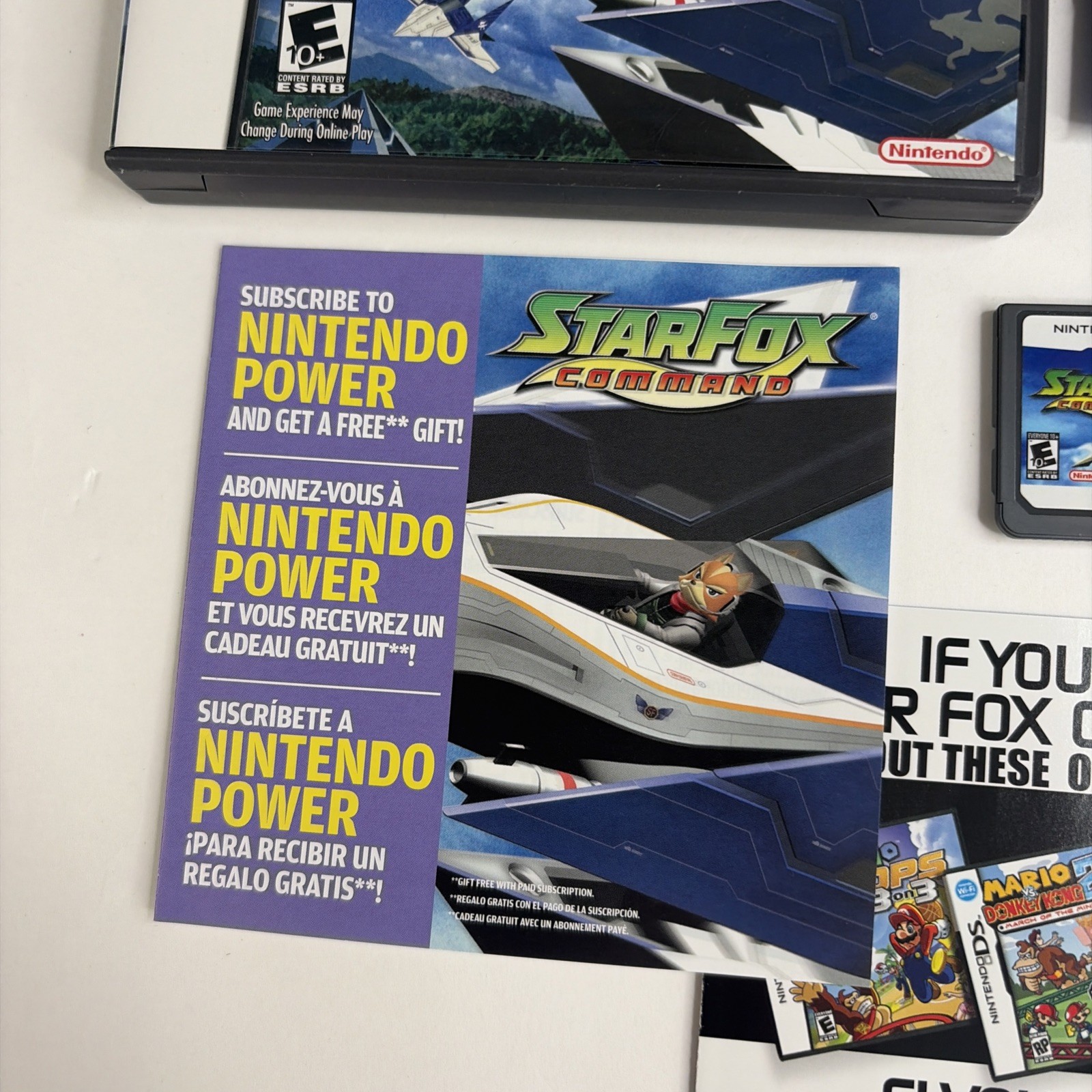 Star Fox Command (Nintendo DS, 2006) 100% CIB Complete RARE – GOOD CONDITION