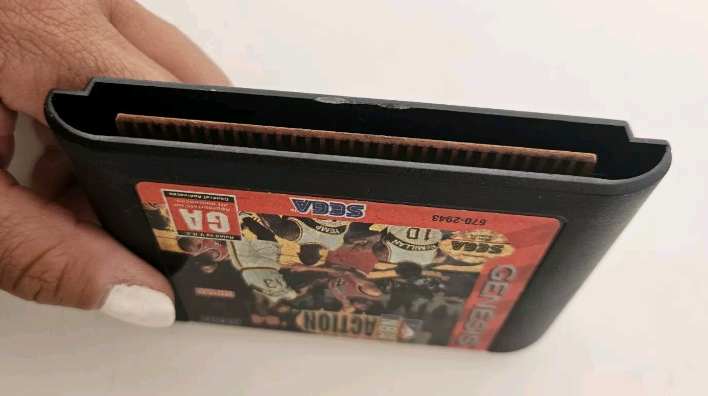 NBA Action ’94 Sega Genesis Cartridge