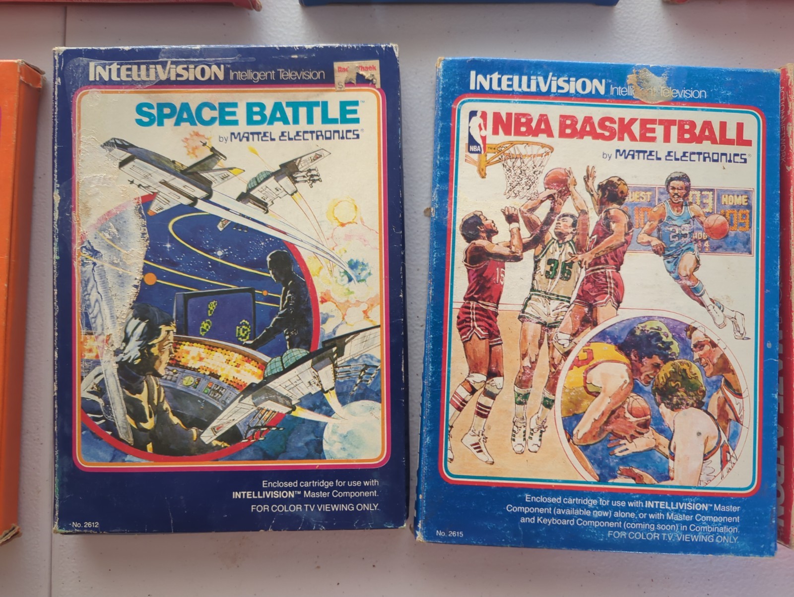 Boxed Intellivision Games – Large Lot #1 – Most Overlays and Manuals – 19 Games