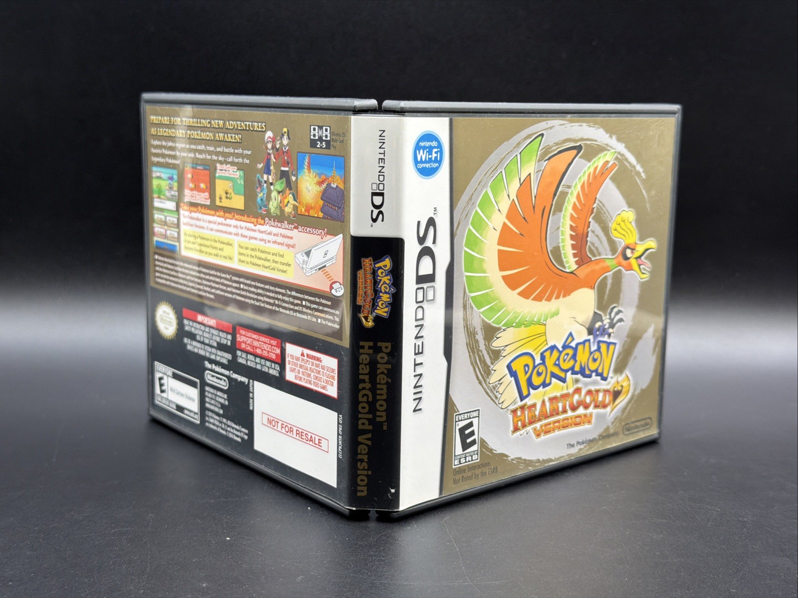 Pokémon HeartGold Version Nintendo DS •NOT FOR RESALE• Complete •CLEAN• TESTED!