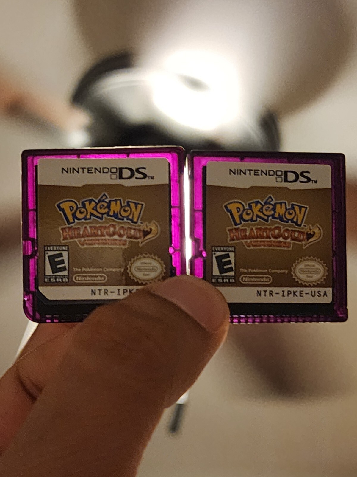 Authentic Nintendo DS Pokemon HeartGold 493 Shiny Pokemon No BOX CIB *pics*