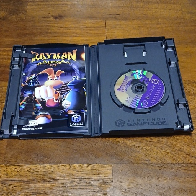 Ubisoft Rayman Arena Nintendo GameCube CIB w/ Manual NTSC-U/C E 2002