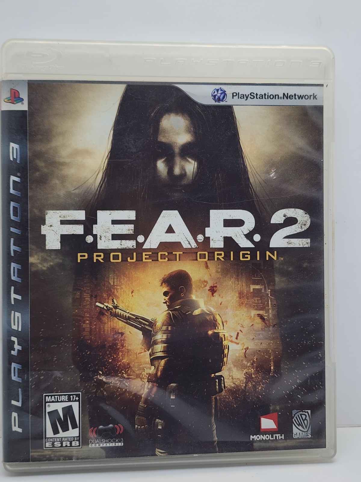 F.E.A.R. 2: Project Origin (PlayStation 3) Complete In Box CIB Tested Authentic