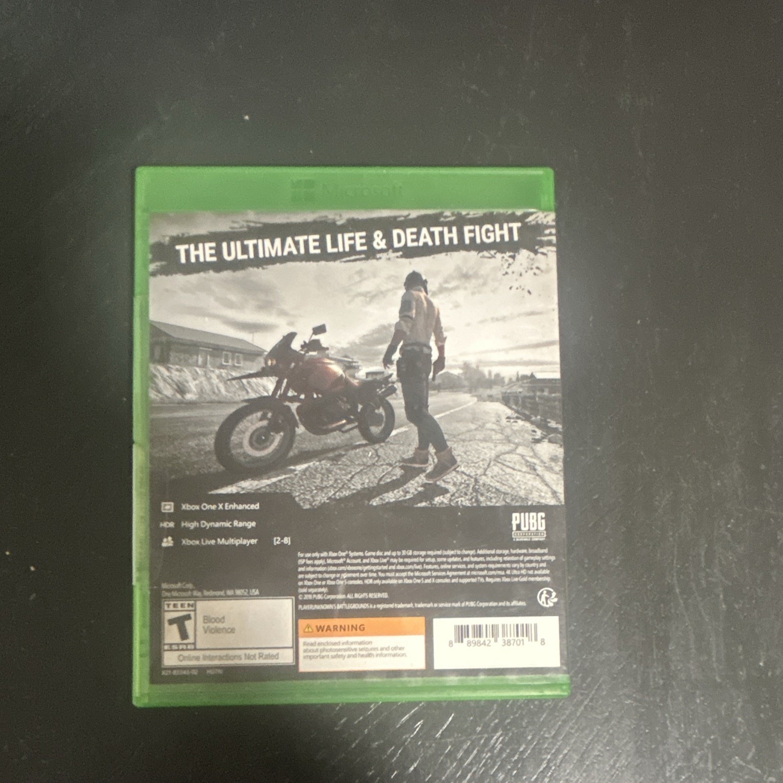 Microsoft PUBG PLAYERUNKNOWN’S BATTLEGROUNDS Xbox One 4K HDR Xbox Live T
