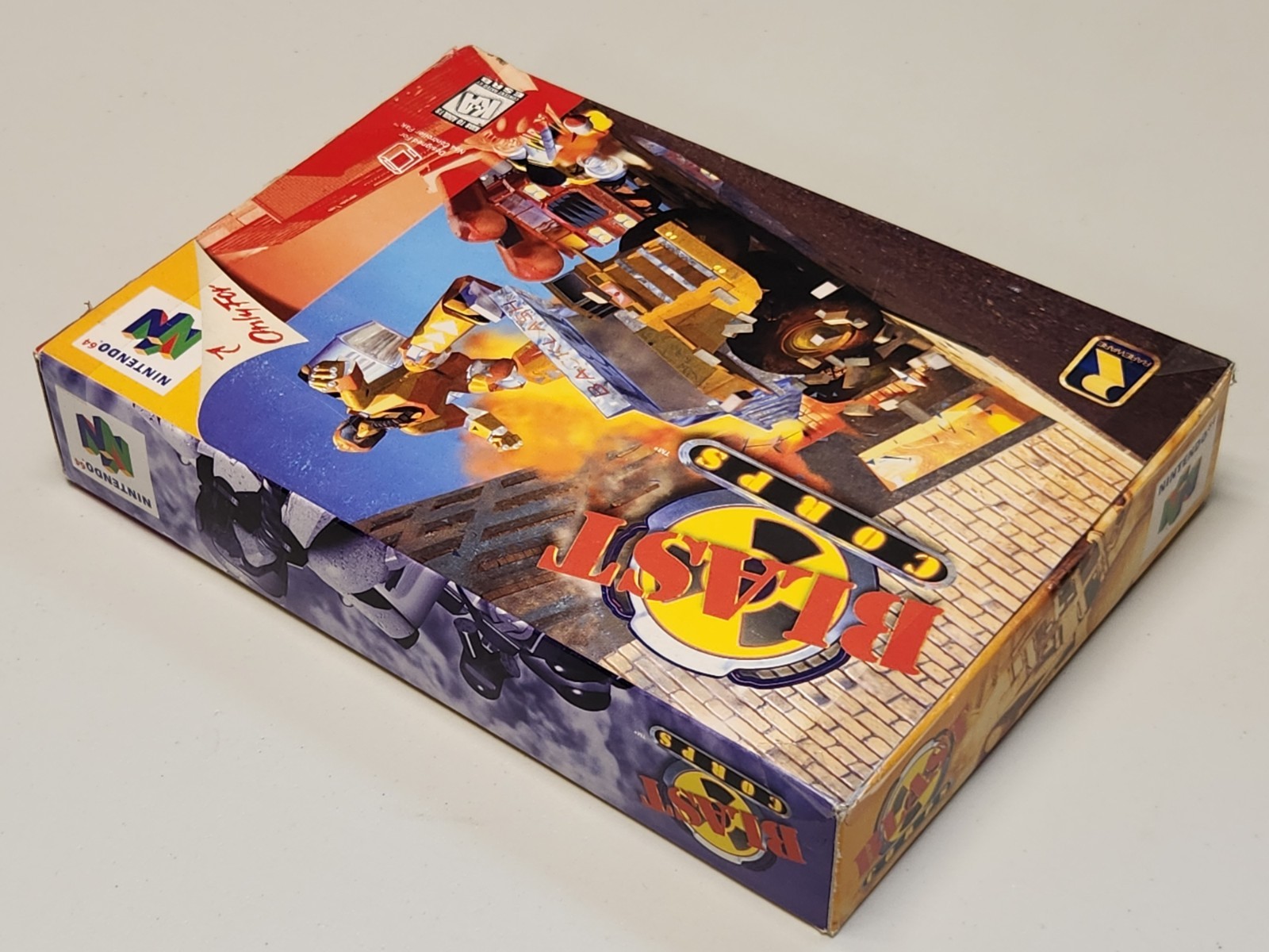 Blast Corps Nintendo N64 CIB Manual Box Authentic