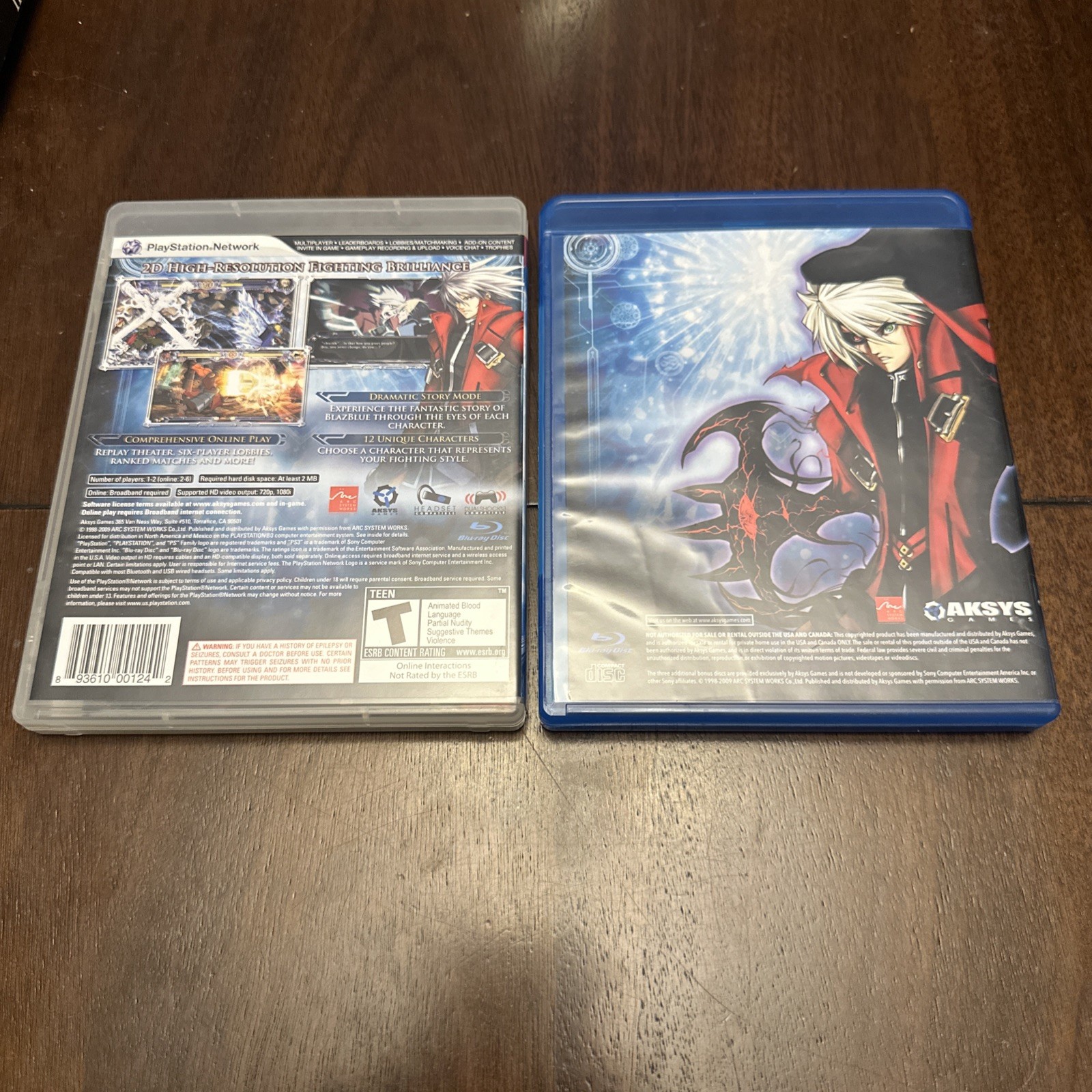 BlazBlue: Calamity Trigger Limited Edition (PlayStation 3 PS3) Complete CIB