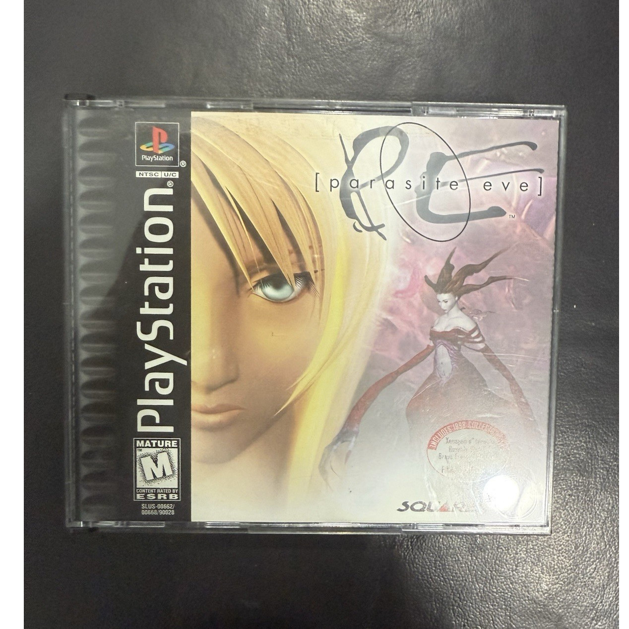 SquareSoft Parasite Eve PS1 1998 3-Disc Complete Manual Included-Tested