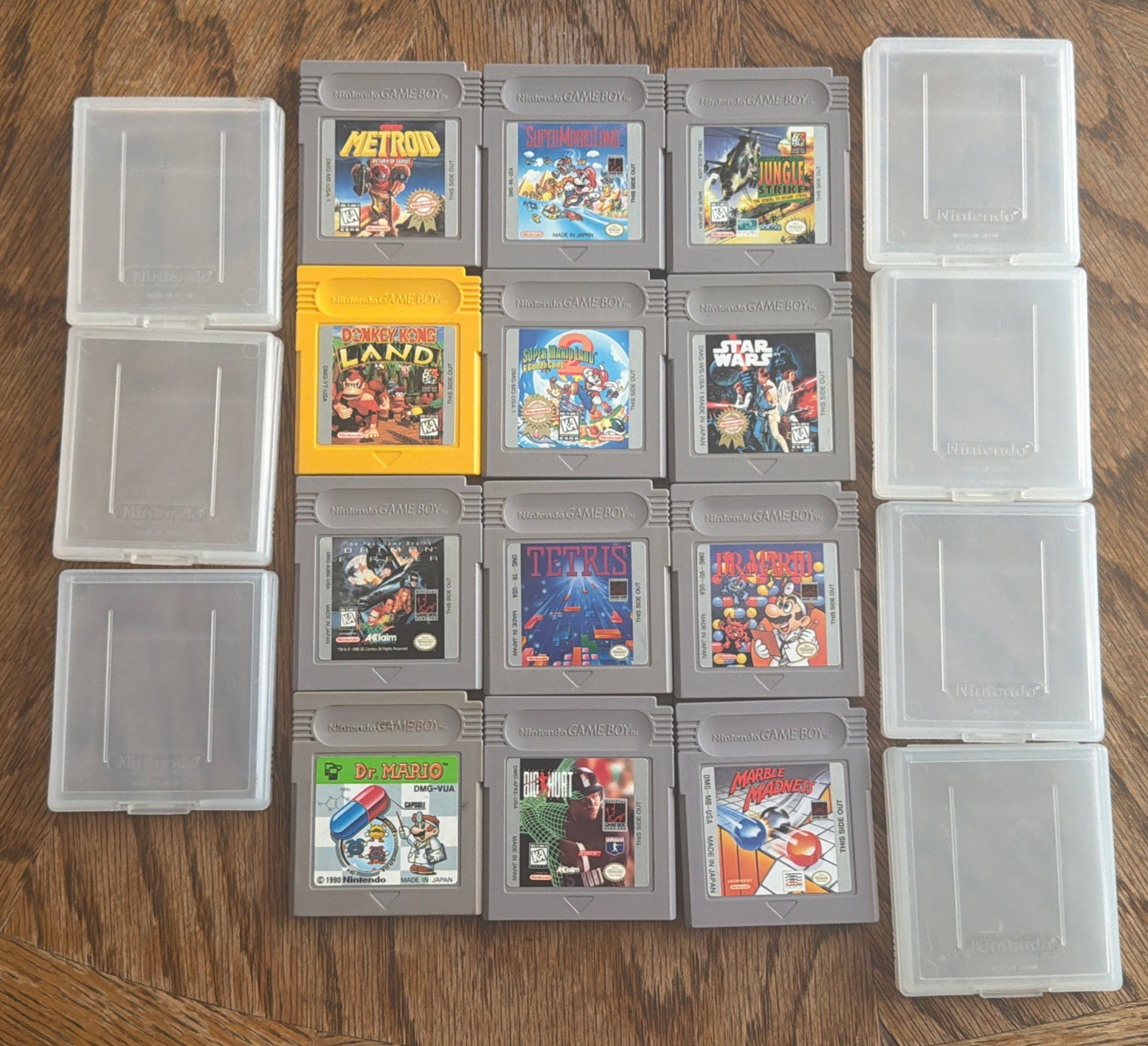 Lot Of 12 Gameboy Games Metroid Super Mario Land Donkey Kong Batman
