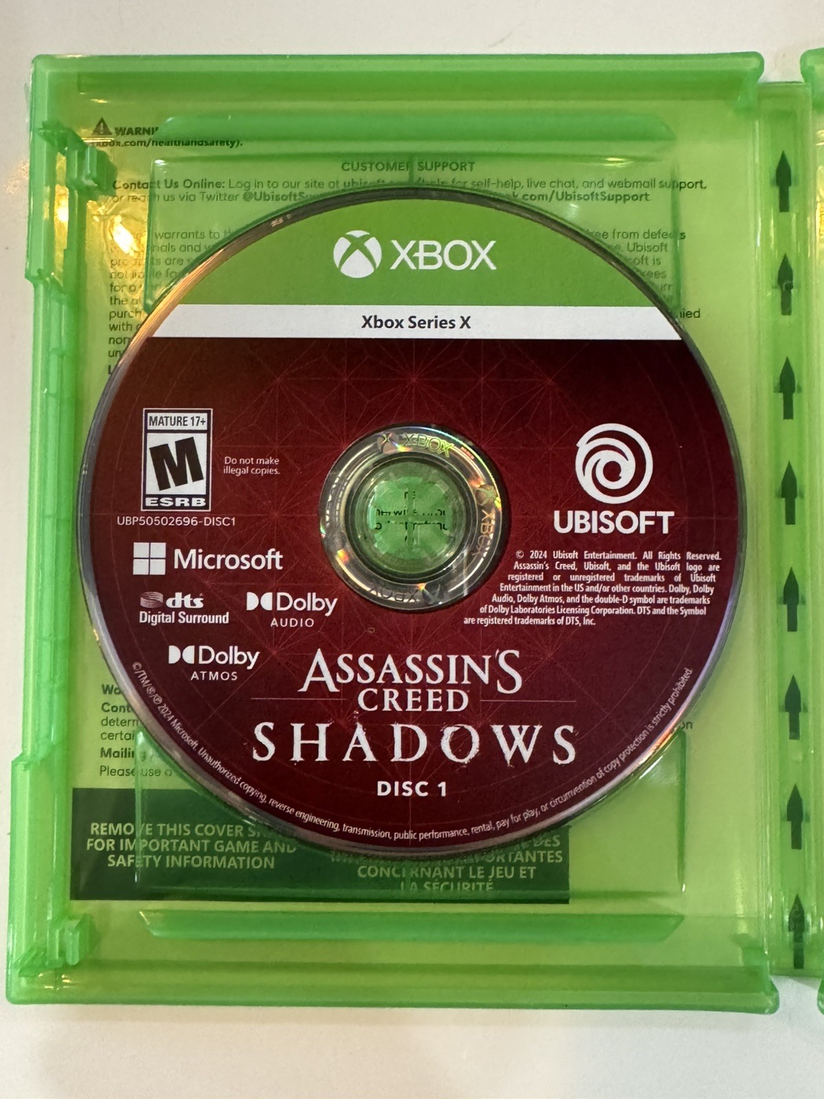 Assassin’s Creed Shadows Xbox Series X – great condition