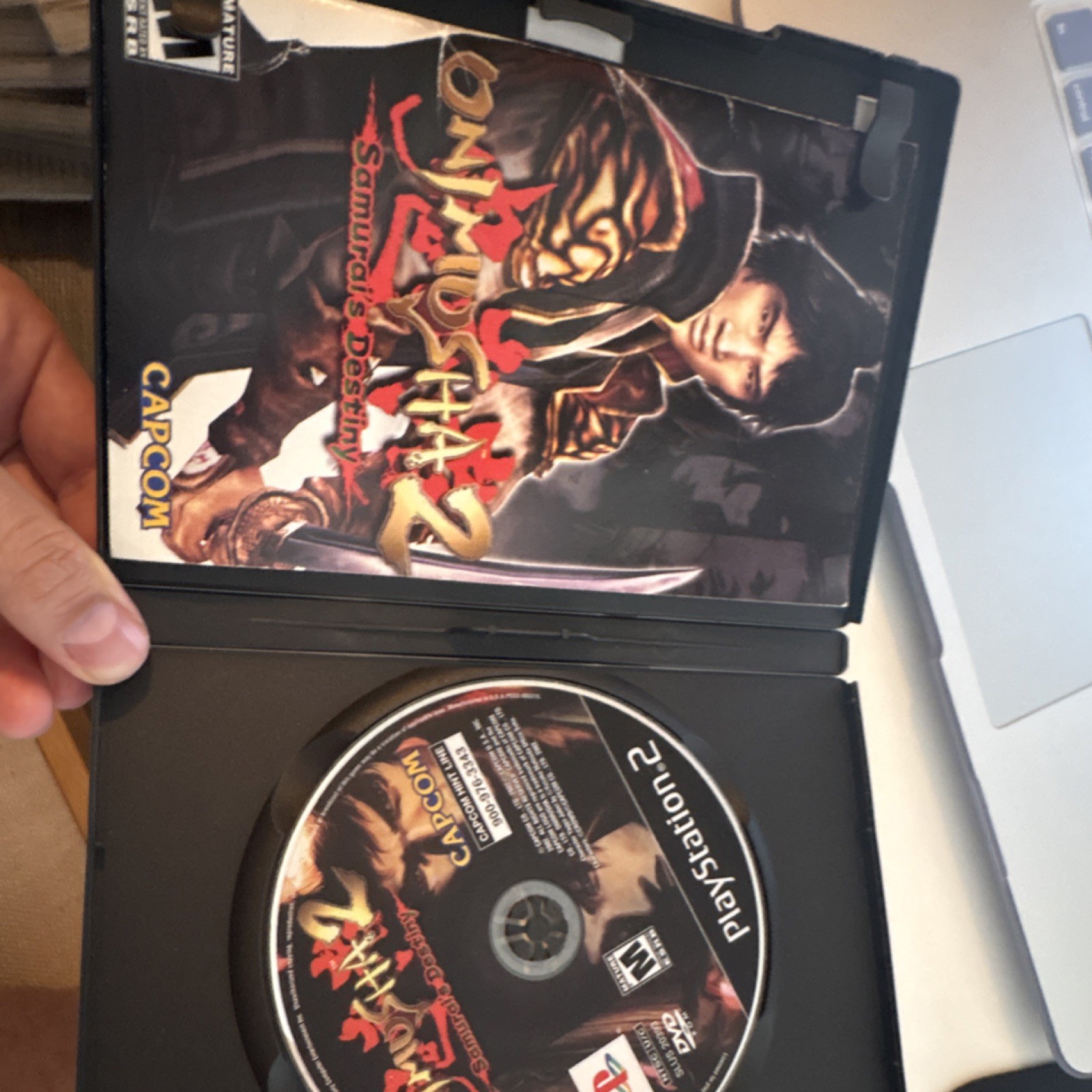 Capcom Onimusha 2: Samurai’s Destiny PS2 Manual NTSC-U/C M-Action Martial Arts