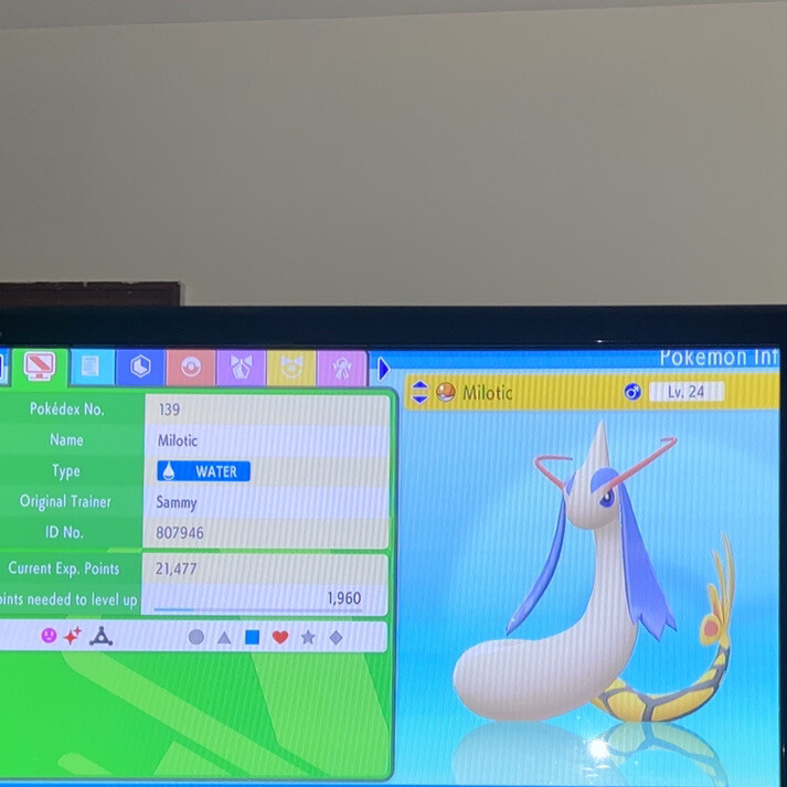 shiny milotic