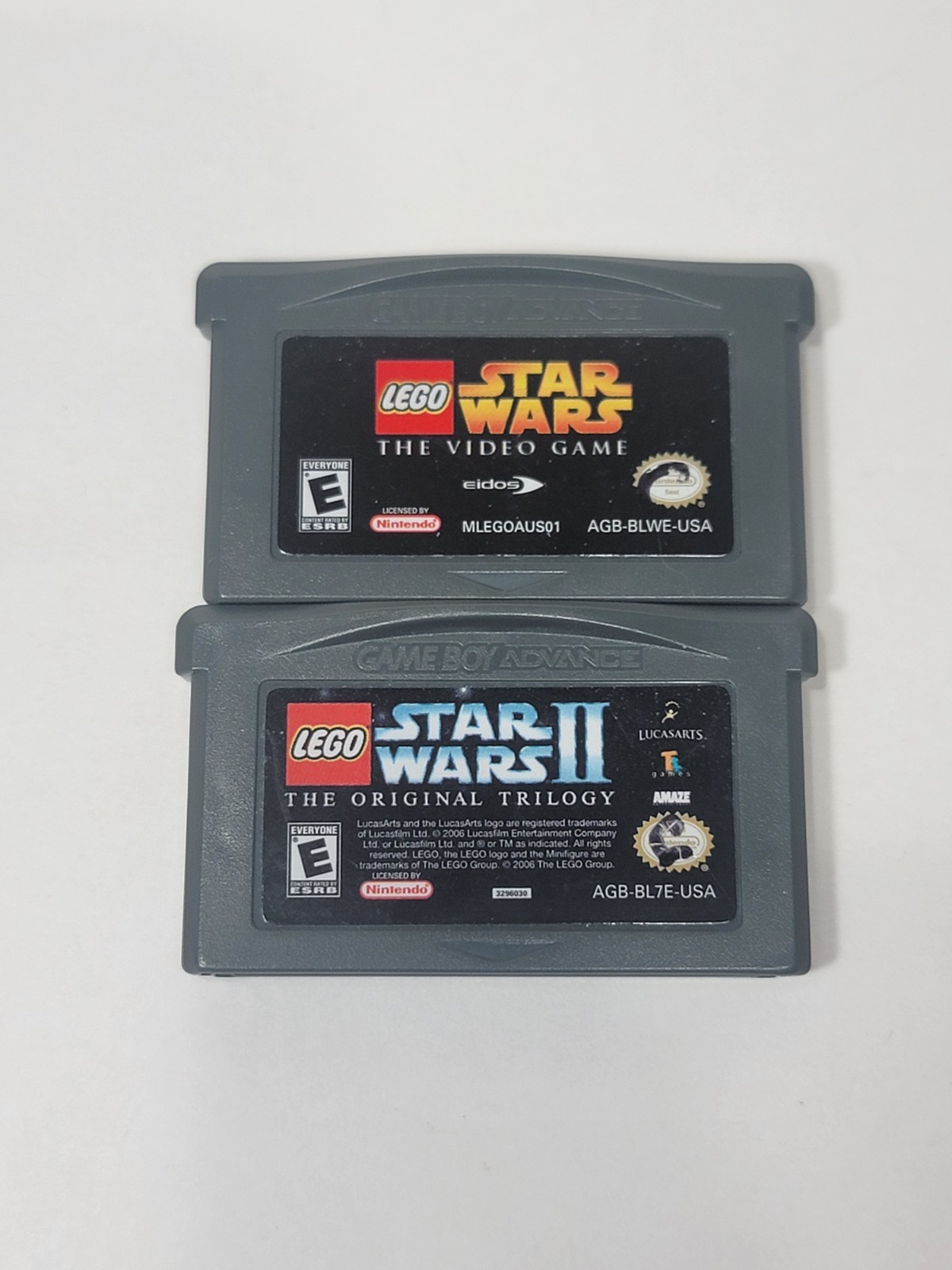 LEGO Star Wars: The Video Game & The Original Trilogy – 2 Game Lot GBA