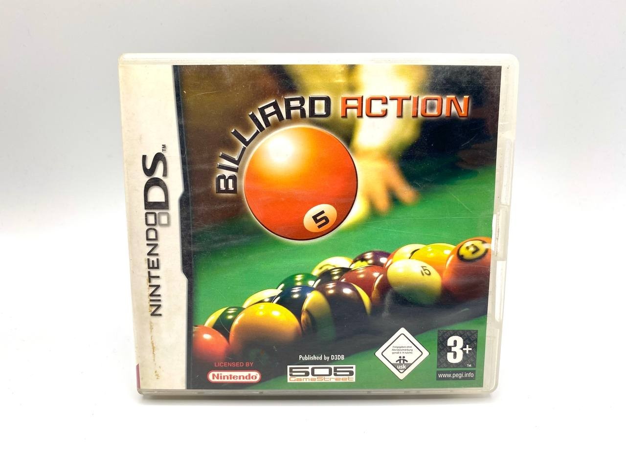 BILLIARD ACTION 505 GameStreet Arcade Biliardo DS 3DS PAL 1-Player