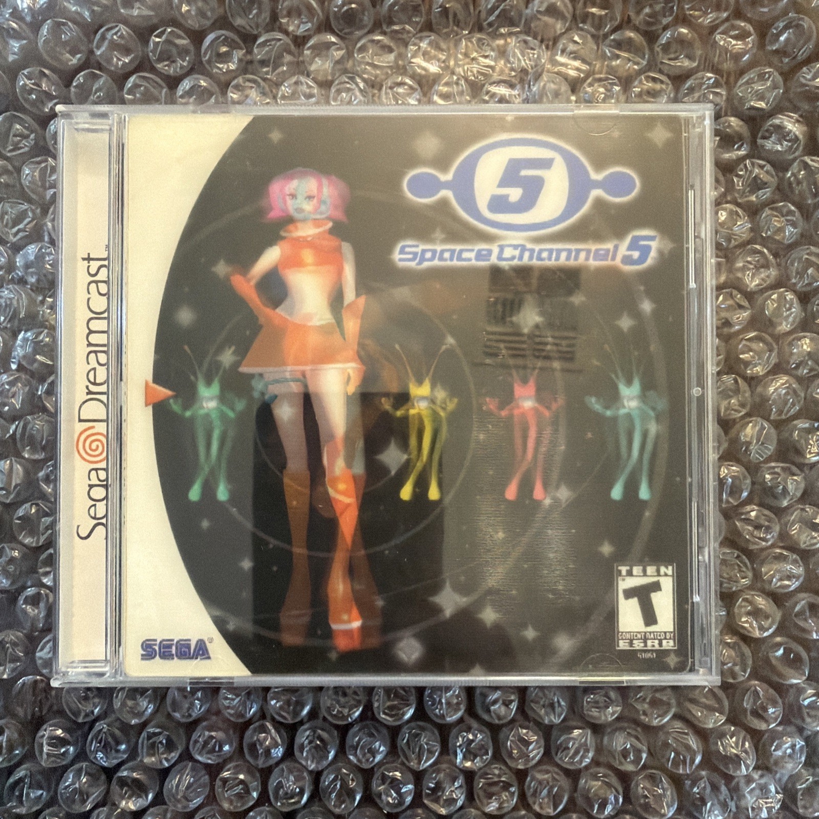 SEGA Space Channel 5 Sega Dreamcast Manual VMU NTSC-U/C T-Teen Dance