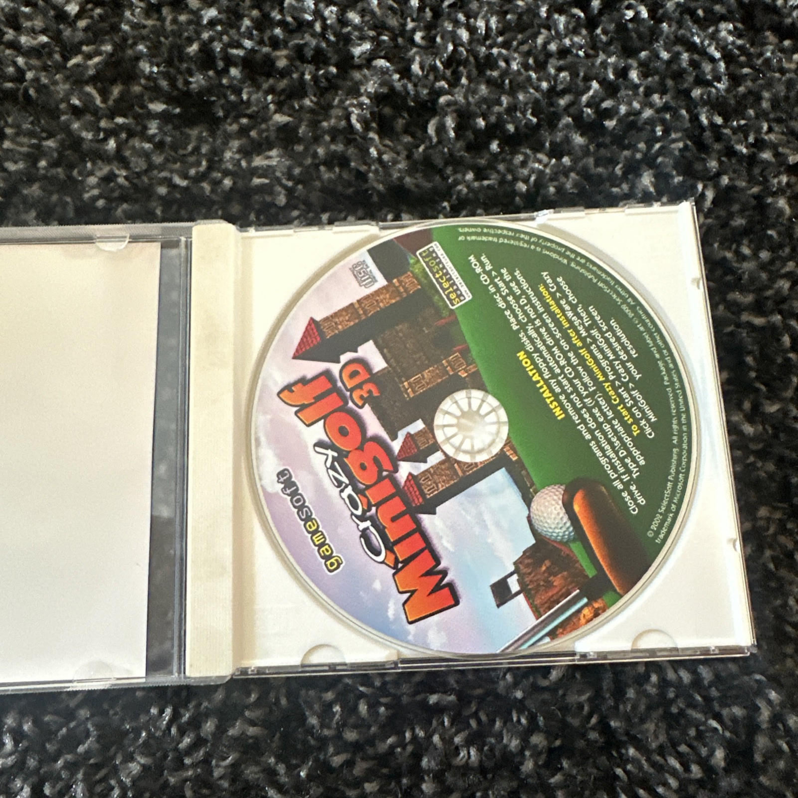 Gamesoft Crazy Minigolf 3d [windows 98/me/2000/xp] – – CD-ROM – New