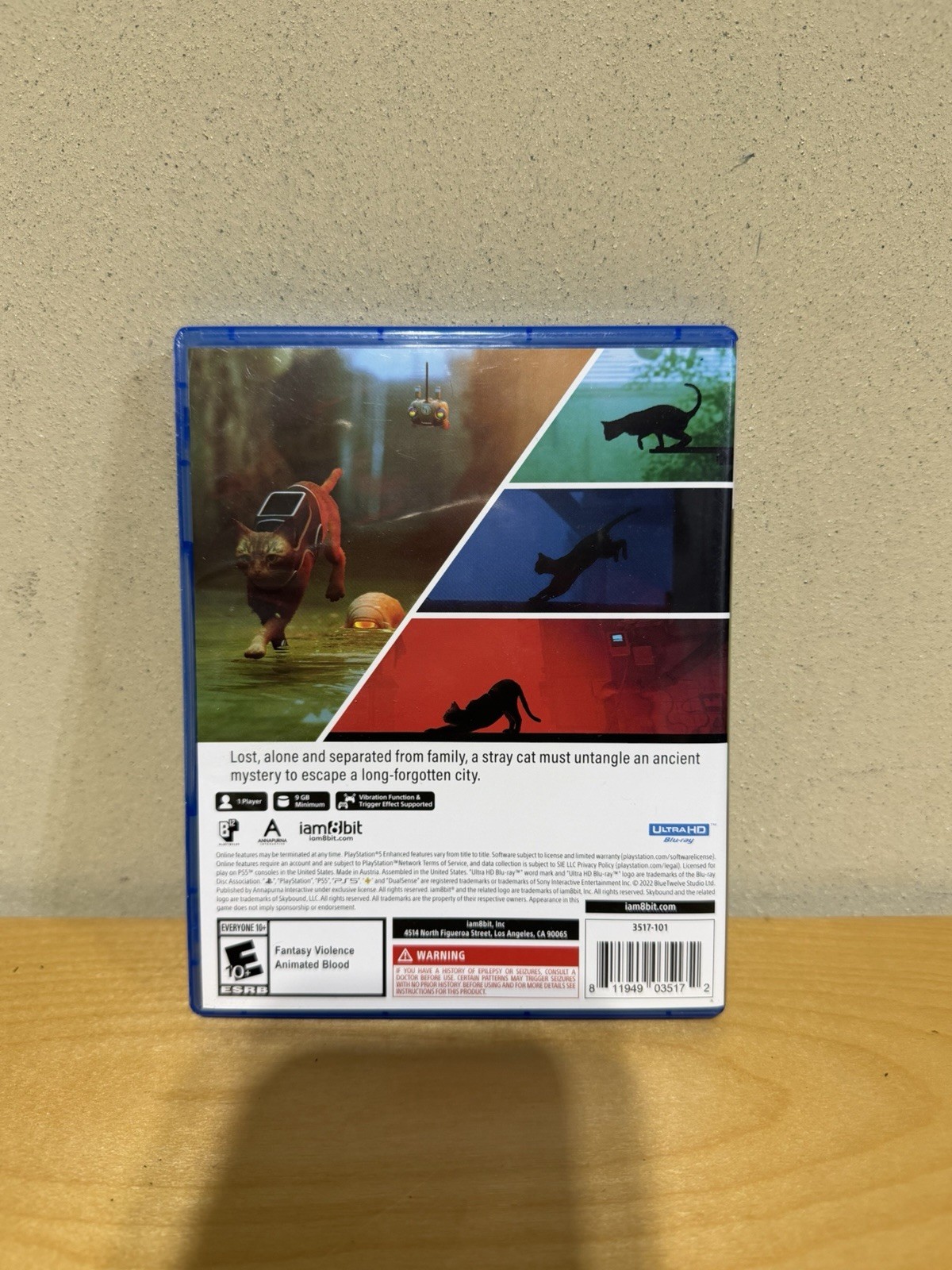 Annapurna Interactive Stray – Sony PlayStation 5, E10+, NTSC-U/C, 2022 TESTED